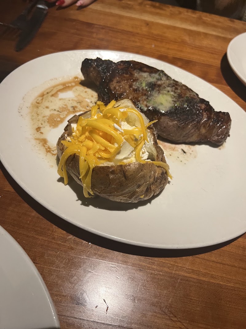 Food and interior photo 2 at Stoney River Steakhouse and Grill in Chapel Hill