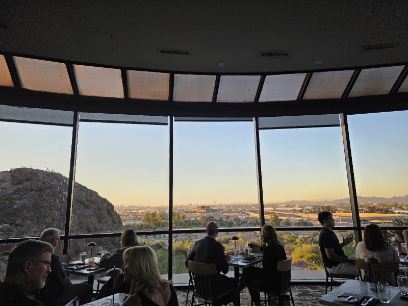 Food and interior photo 5 at Top of the Rock Restaurant in Tempe