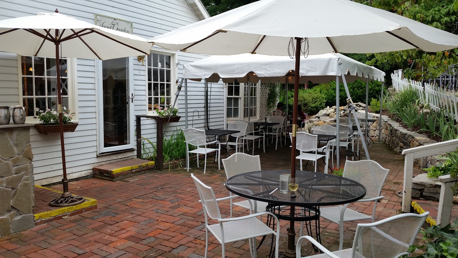 The Secret Garden Cafe in Occoquan Historic District