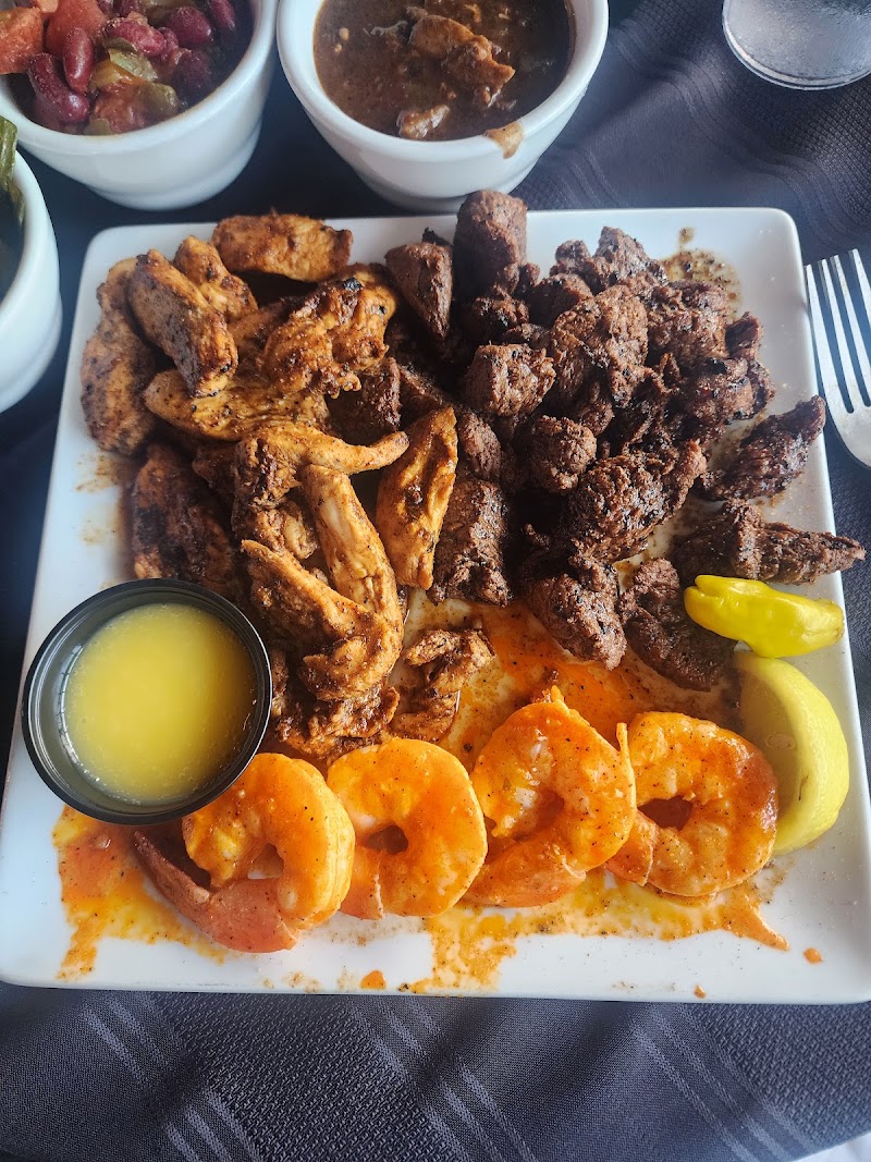 Food and interior photo 2 at Knotty Pine On The Bayou in Cold Spring