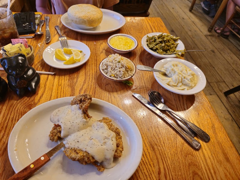 Food and interior photo 1 at The Old Mill Restaurant in Pigeon Forge