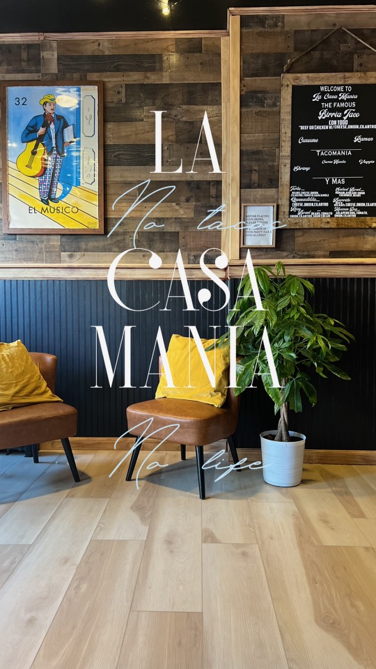 Food and interior photo 2 at La Casa Mania Mexican Cantina in Middletown