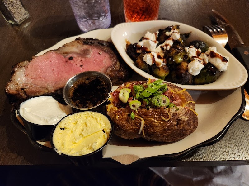 Food and interior photo 4 at Buffalo Jump Steakhouse in Beulah