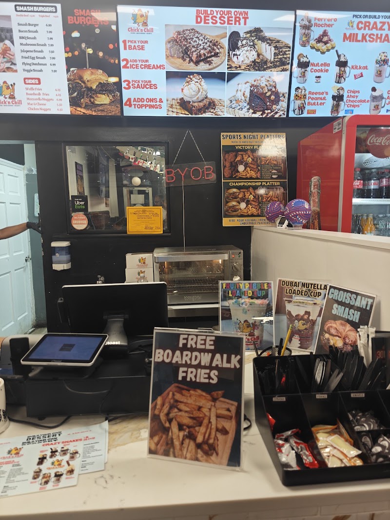 Food and interior photo 4 at Chick'n Chill in Rutherford
