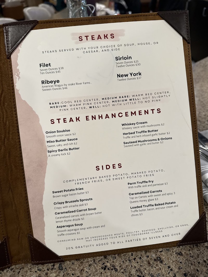 Food and interior photo 3 at Sear Black Hills Steakhouse in Rapid City