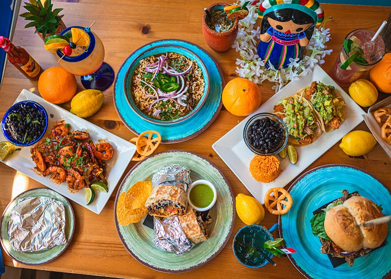 Food and interior photo 1 at Casa Azul Taquería in Providence