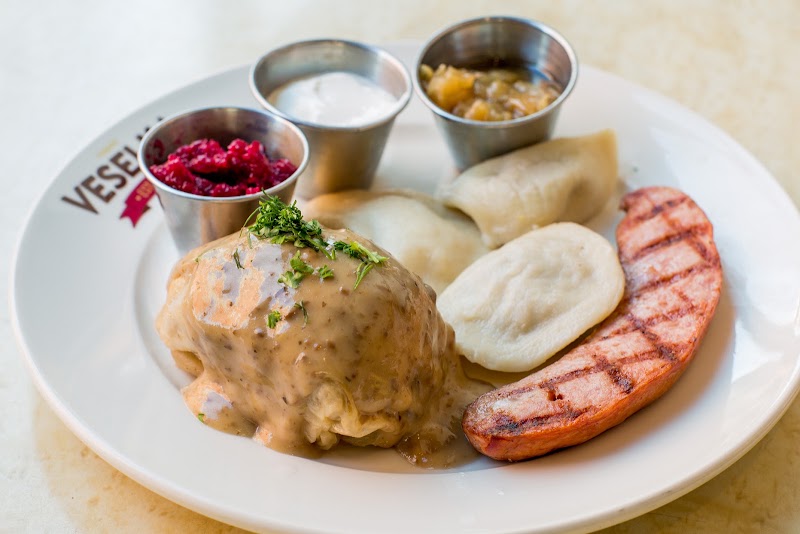 Food and interior photo 2 at Veselka in New York