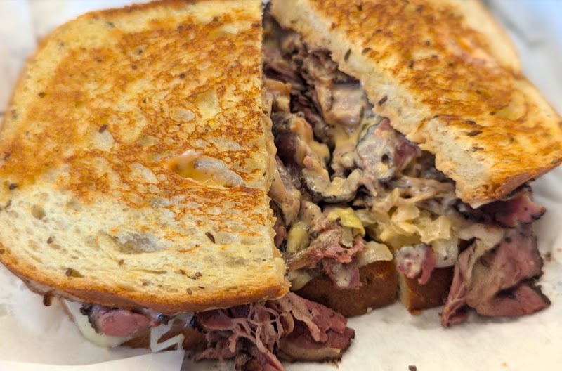 Food and interior photo 3 at Reuben's Deli in Atlanta