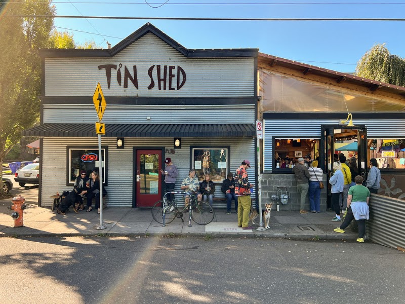 Tin Shed Garden Cafe in Portland