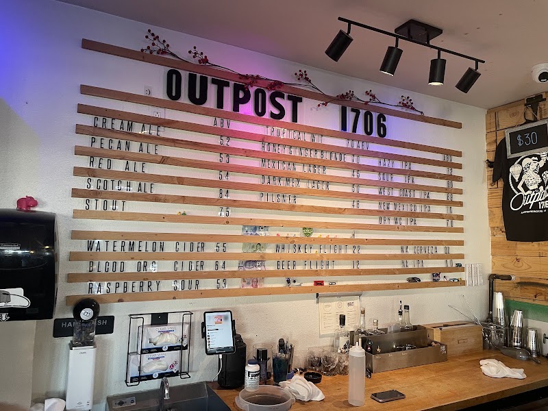 Food and interior photo 2 at Outpost 1706 in Albuquerque