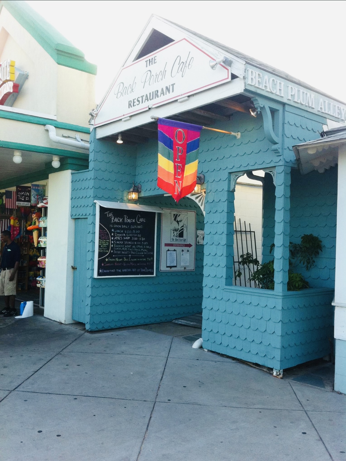 Back Porch Café in Rehoboth Beach