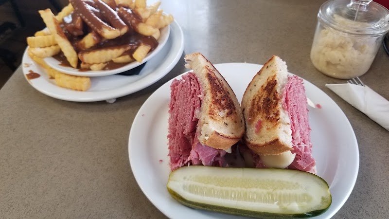 Food and interior photo 1 at Slyman's Restaurant and Deli in Cleveland