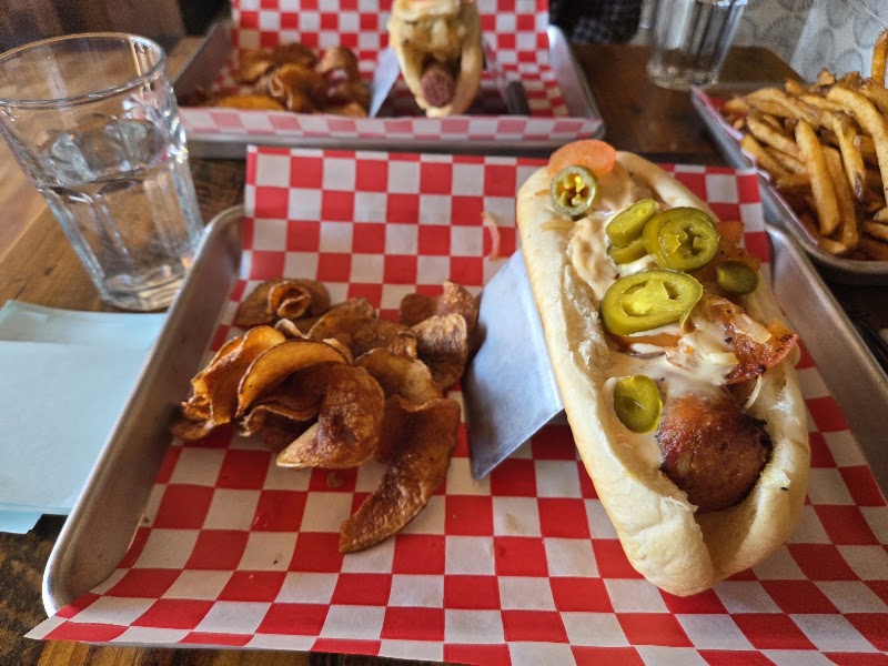 Food and interior photo 4 at Wurst Behavior in Chicago
