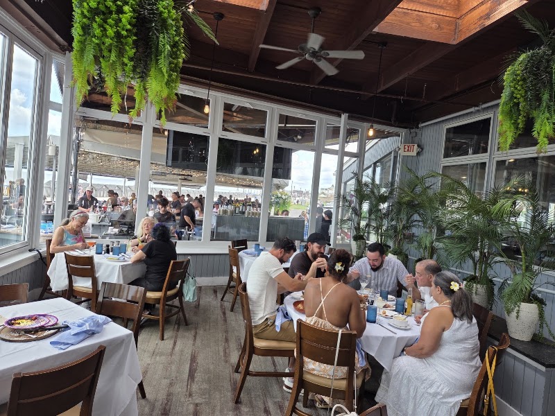 Food and interior photo 1 at Rooney's Oceanfront Restaurant in Long Branch