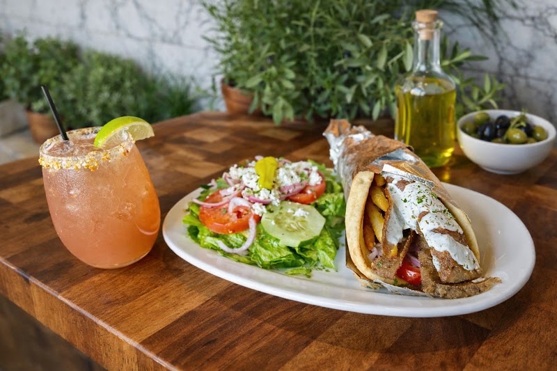 Food and interior photo 2 at Yamas Greek Eatery | Concord, NH in Concord