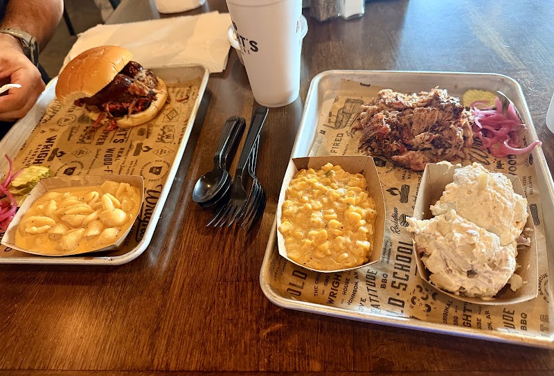 Food and interior photo 2 at Wright’s Barbecue - Little Rock in Little Rock