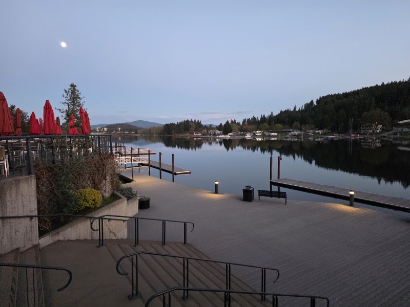 Food and interior photo 3 at Terraza Waterfront by De Leon's in Coeur d'Alene