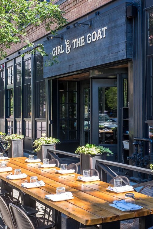 Food and interior photo 5 at Girl & The Goat in Chicago