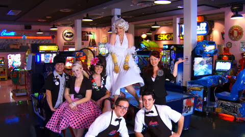 Food and interior photo 2 at Corvette Diner in San Diego