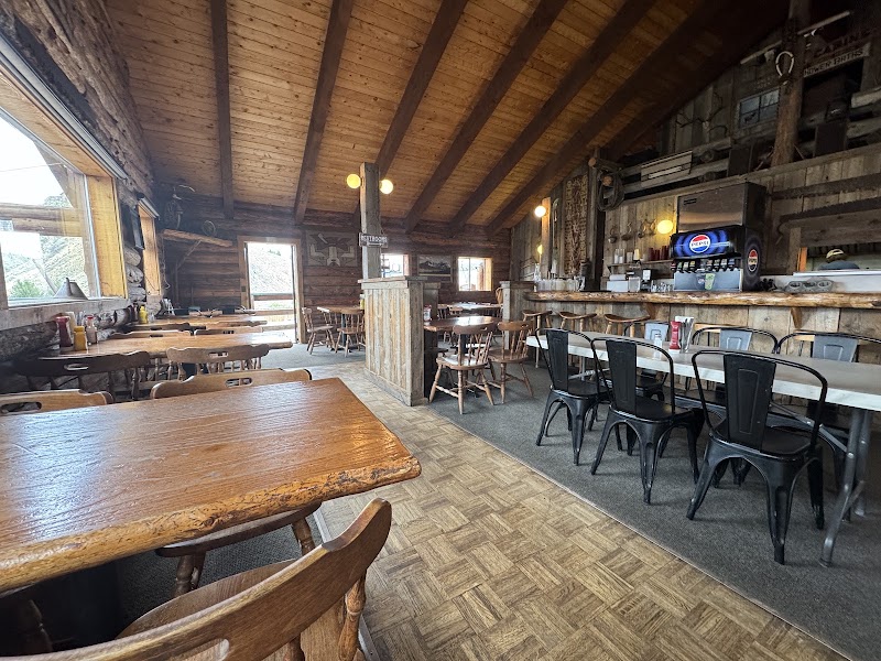 Food and interior photo 1 at Sawtooth Luce's Restaurant in Stanley