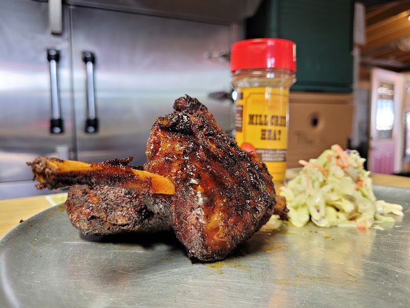 Food and interior photo 1 at Follow Yer' Nose BBQ in Emigrant