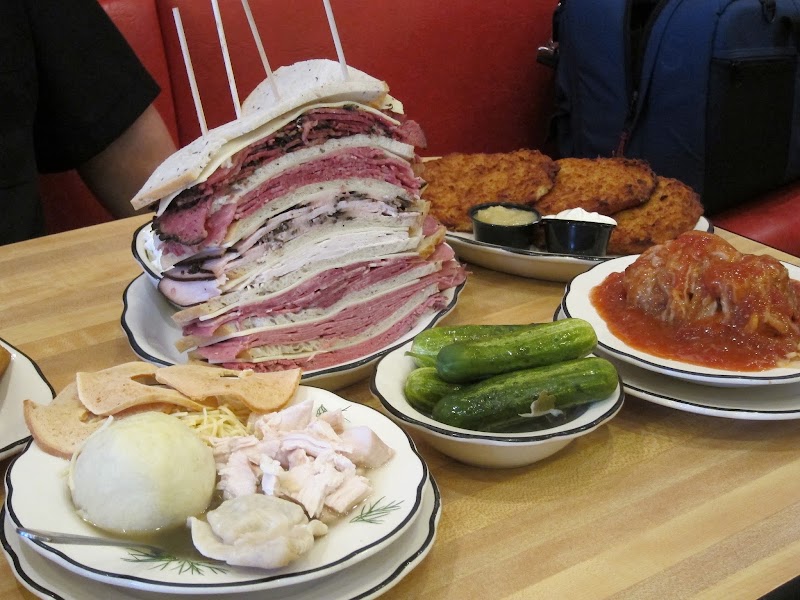 Food and interior photo 2 at Kenny & Ziggy's New York Delicatessen in Houston