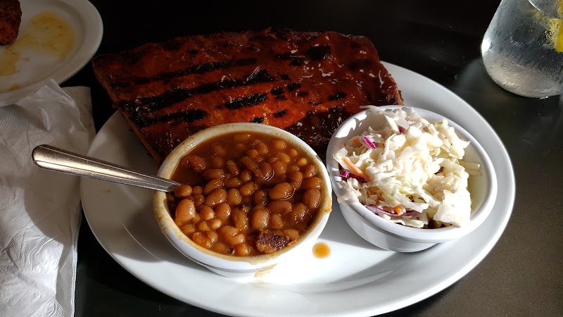 Food and interior photo 1 at Smokin' Dave's Backyard BBQ & Grill in Oxford