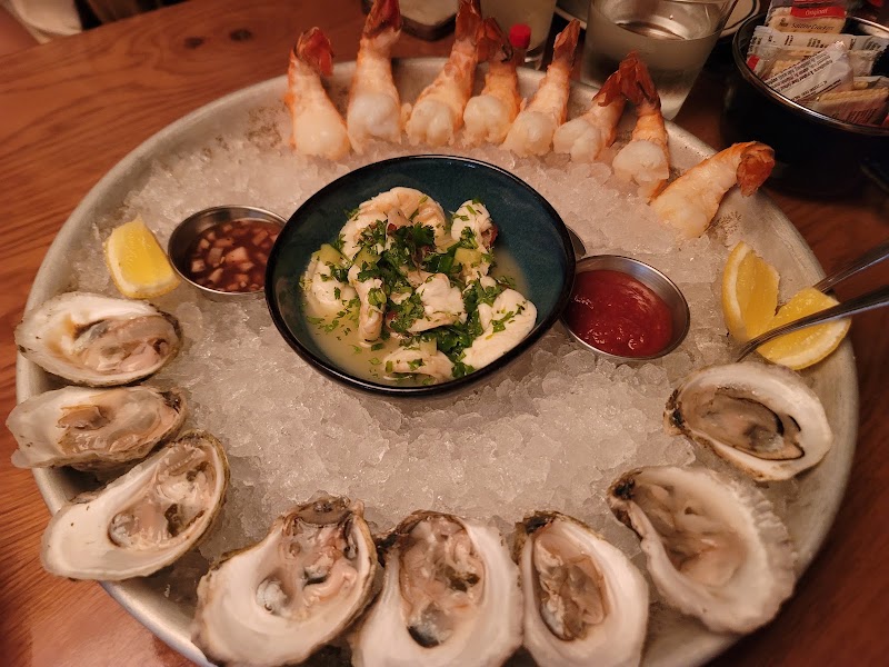 Food and interior photo 2 at Caroline's Oyster Bar in Charlotte