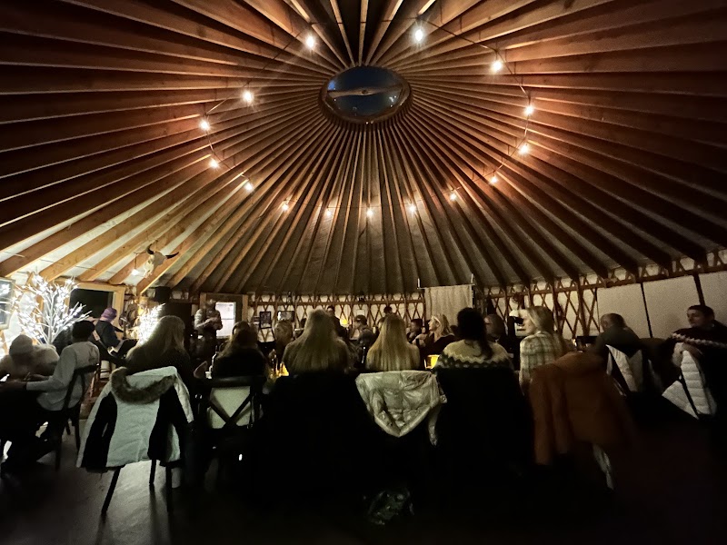 Food and interior photo 5 at The Montana Dinner Yurt in Big Sky