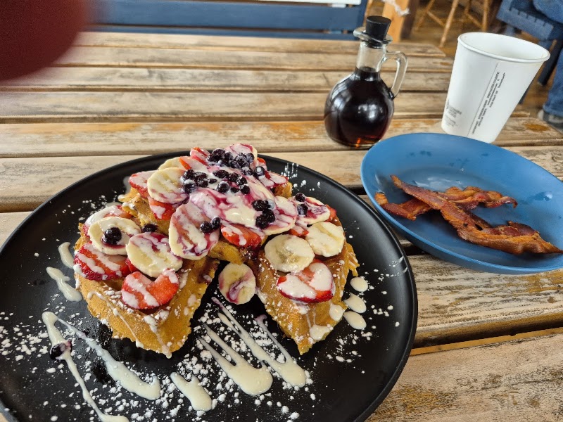 Food and interior photo 3 at Peace Love Waffles in Dover-Foxcroft
