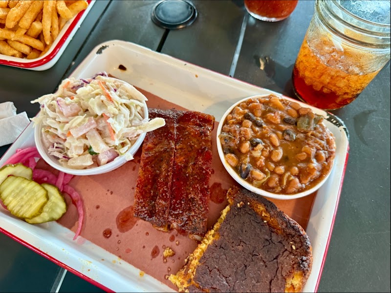 Food and interior photo 3 at Cornbred Barbecue in Ames