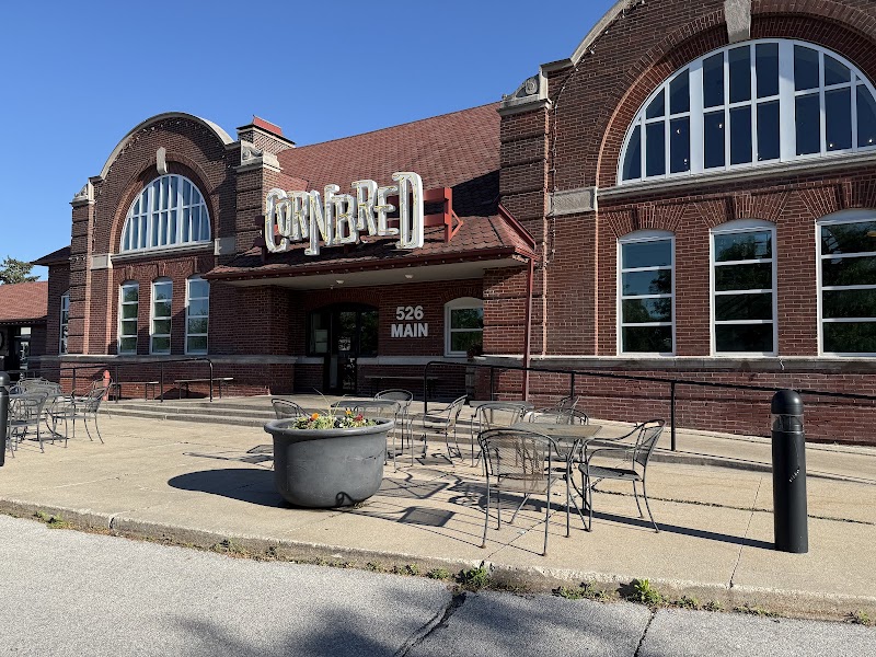 Food and interior photo 4 at Cornbred Barbecue in Ames